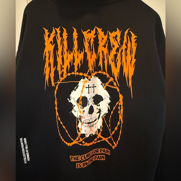 KILL CREW OVERSIZED LUX "BARBARIAN" HOODIE - Picture 2 of 10